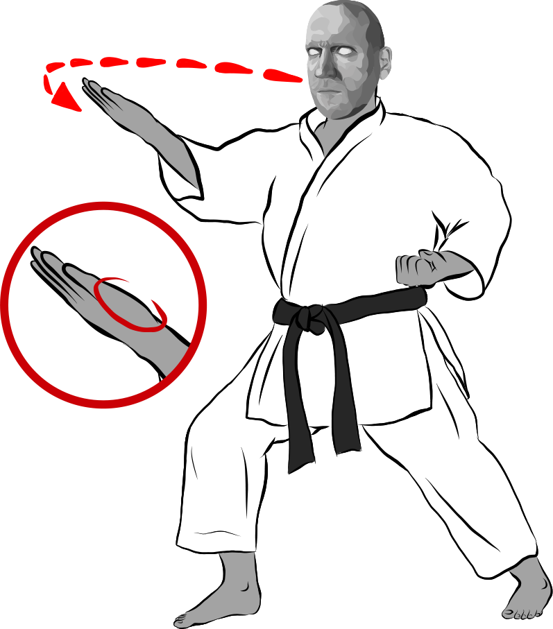 Shu-tou tsuki (Knife-hand strike)